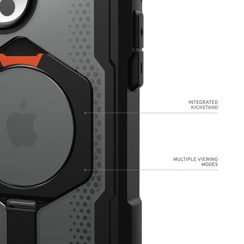A Photo Of UAG Plasma XTE iPhone 15 Pro Max Case | Rugged MagSafe Protection with Kickstand