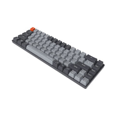 A Photo Of Porodo 68-Keys Wireless Mechanical Keyboard (English/Arabic) Ergonomic Stylish