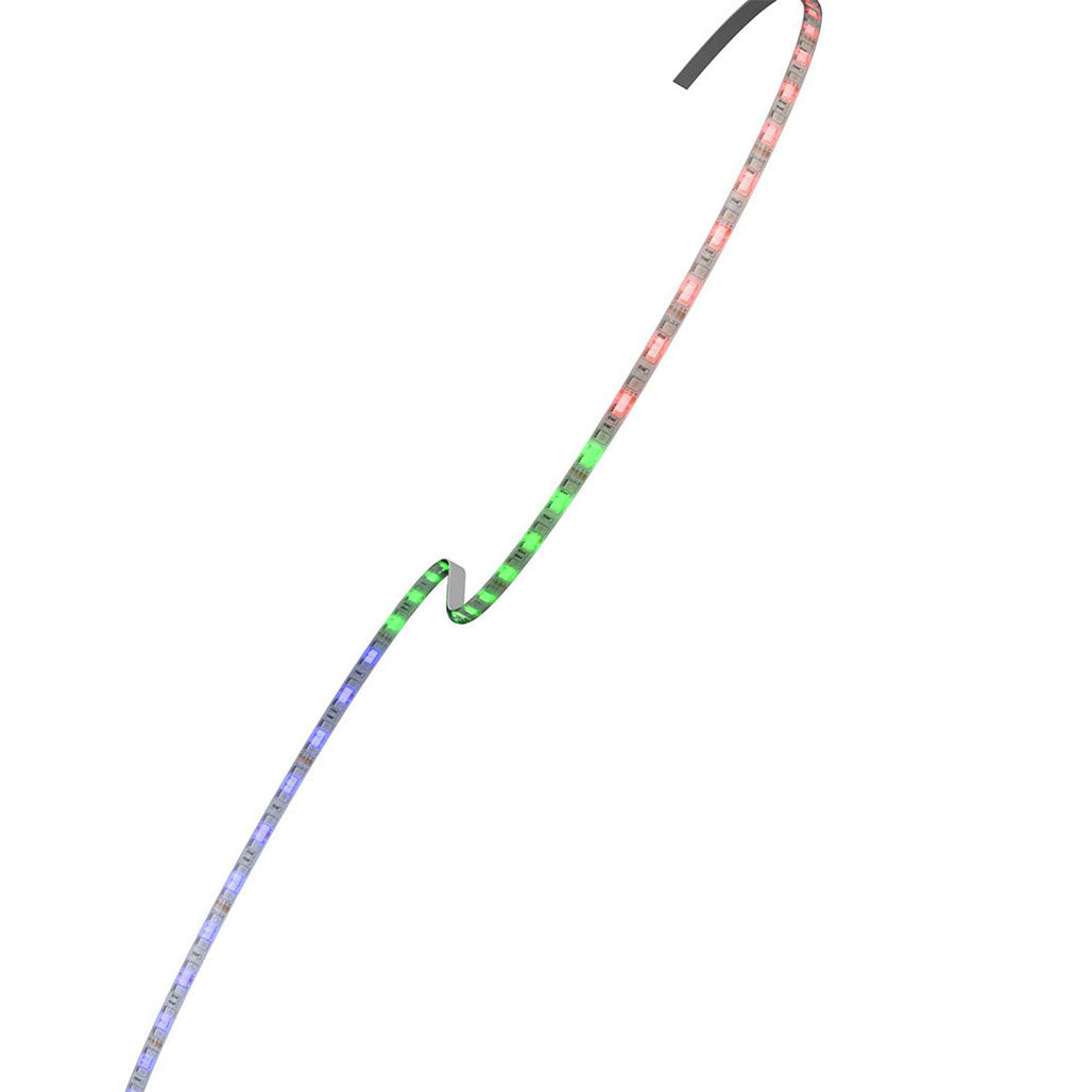 A Photo Of Porodo Blue PB-RGBSL Sound Reactive 5m RGB Strip Light with 44 Key Remote