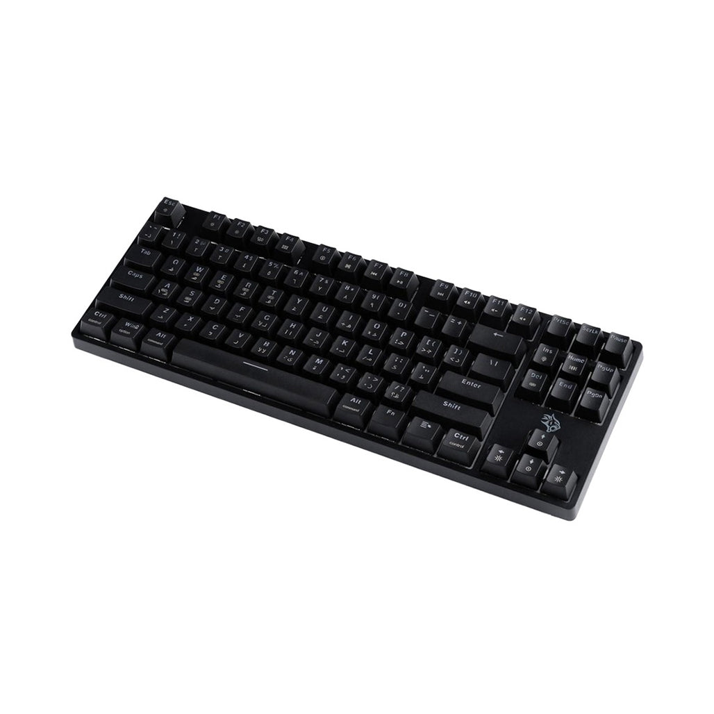 A Photo Of Porodo Gaming 3 in 1 TKL Wireless Mechanical Keyboard Gateron - Red Switch