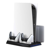 Porodo PDX116-BK Gaming PS5 Cooling And Charging Hub With Built-in Speed Touch Control