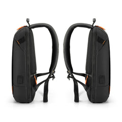 A Photo Of Porodo Gaming Water-Resistant PU Laptop Backpack With USB-C Port - Black