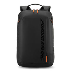 A Photo Of Porodo Gaming Water-Resistant PU Laptop Backpack With USB-C Port - Black