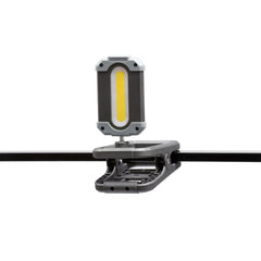 A Photo Of Porodo LifeStyle Outdoor 4000mAh 10W Magnetic Lamp with Power Bank - Black/Grey