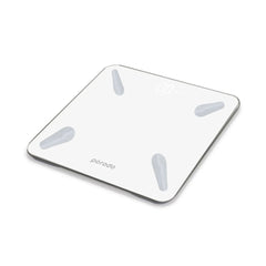 A Photo Of Porodo Smart Body Scale - 18 Health Metrics, Up to 180kg Capacity, Interactive iOS & Android App, Multiple User Profiles - PD-LSBSC-WH