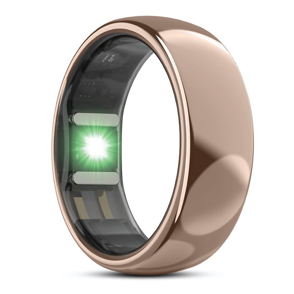 A Photo Of Porodo Smart Wearable Ring Size 8 (Small) - Rose Gold | Health Monitoring, Mood & Stress Detection, Activity Tracking