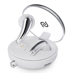 A Photo Of Porodo Soundtec Elegance in-ear TWS Earbuds - White | 13mm Driver, Bluetooth 5.3, 5H Playtime, Type-C Charging