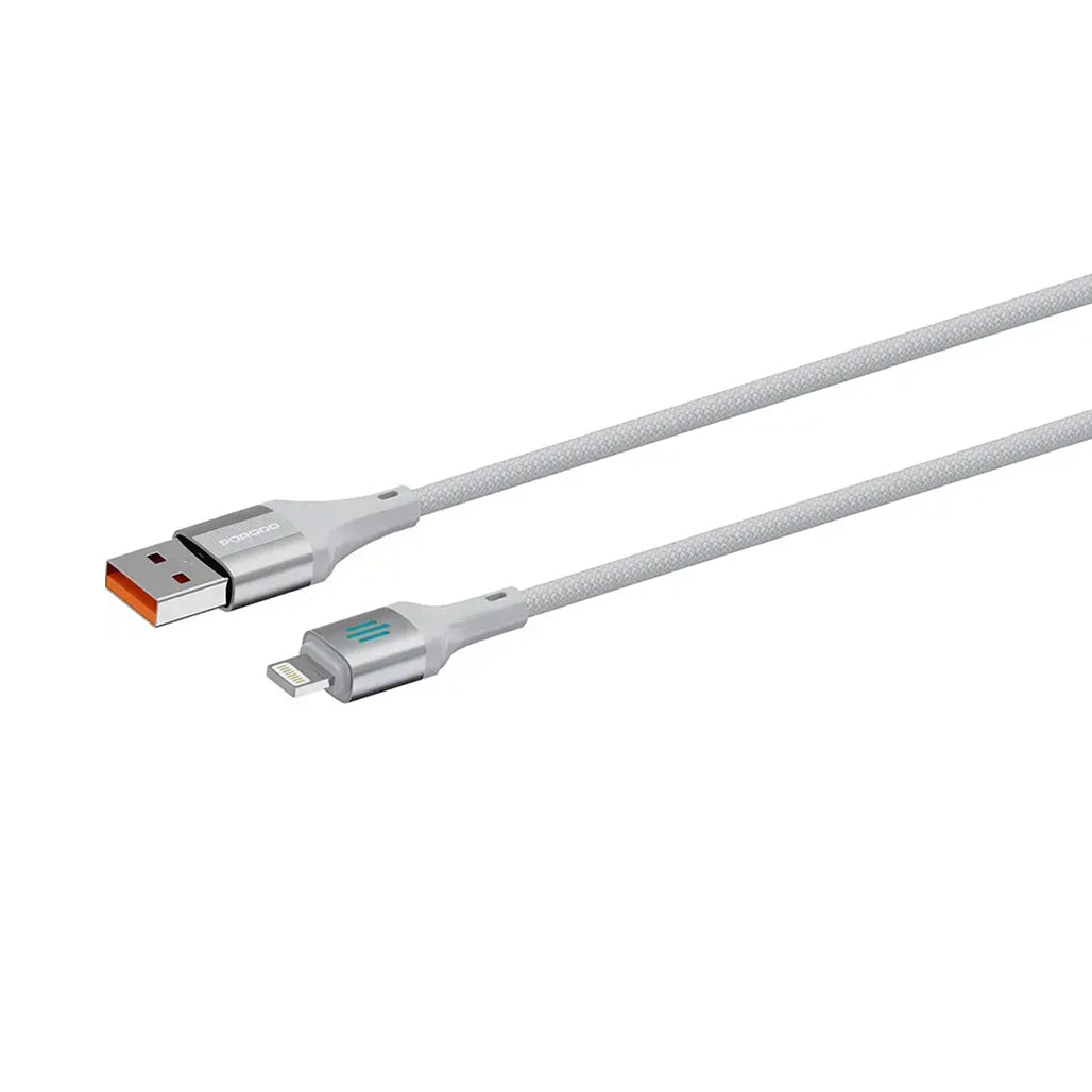 A Photo Of Porodo USB-A to Lightning Charging & Data Cable