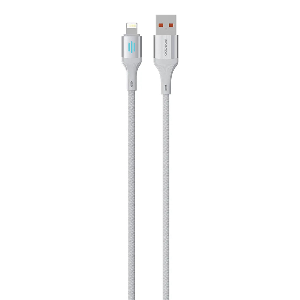 A Photo Of Porodo USB-A to Lightning Charging & Data Cable
