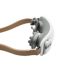 A Photo Of Porodo Lifestyle Neck Massager with Remote controller - White | PD-LSNMR-WH