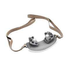 A Photo Of Porodo Lifestyle Neck Massager with Remote controller - White | PD-LSNMR-WH