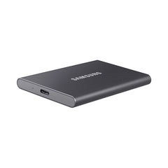 A Photo Of Samsung Portable SSD T7 - USB 3.2 Gen 2 - Gray