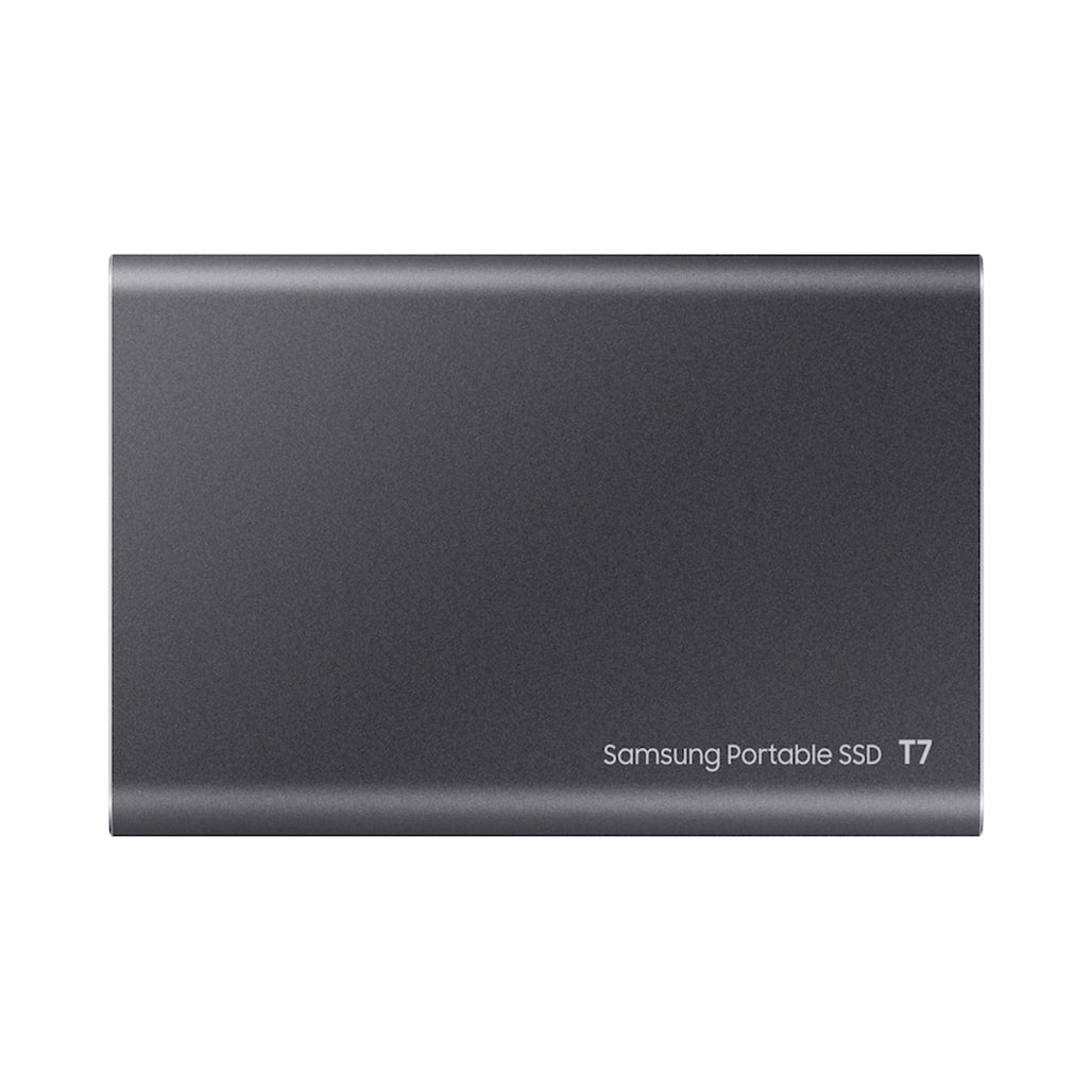 A Photo Of Samsung Portable SSD T7 - USB 3.2 Gen 2 - Gray