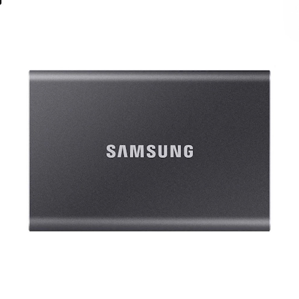 A Photo Of Samsung Portable SSD T7 - USB 3.2 Gen 2 - Gray