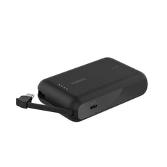A Photo Of Belkin 10,000mAh Power Bank with Integrated USB-C Cable
