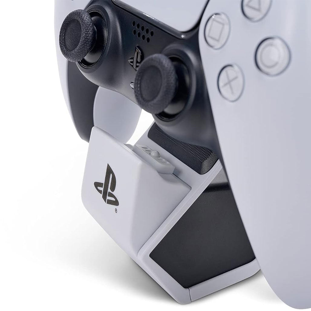 A Photo Of PowerA Twin Charging Station for DualSense Wireless Controllers – Officially Licensed for PS5, AC Powered, LED Indicator