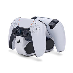 A Photo Of PowerA Twin Charging Station for DualSense Wireless Controllers – Officially Licensed for PS5, AC Powered, LED Indicator