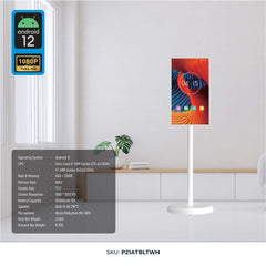 A Photo Of Powerology 22-Inch Android Smart Screen - 6GB RAM, 128GB Storage, 60Hz