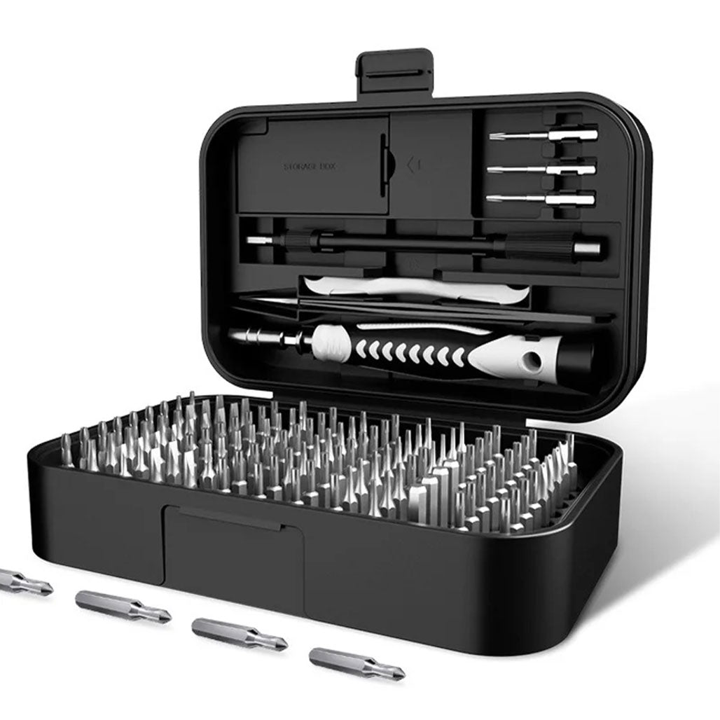 A Photo Of Precision Screwdriver Set 150 Pieces - CRV-117 | 130-in-1 CR-V Screwdriver Kit with 117 Magnetic Bits for Laptop and Electronic Repair