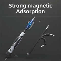 A Photo Of Precision Screwdriver Set 150 Pieces - CRV-117 | 130-in-1 CR-V Screwdriver Kit with 117 Magnetic Bits for Laptop and Electronic Repair