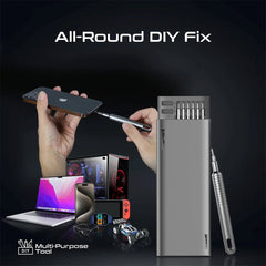 A Photo Of Promate Protools-51M - 51-Piece Premium Steel Precision Screwdriver Kit with Aluminum Alloy Handle