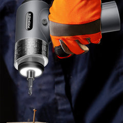 A Photo Of Promate ProTools-31G - 36-Piece Electric Screwdriver Kit with LED Light and Magnetic Bits