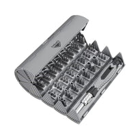 Promate ProTools-126M - 126-Piece Cylindrical Magnetic Screwdriver Kit with Foldable Storage