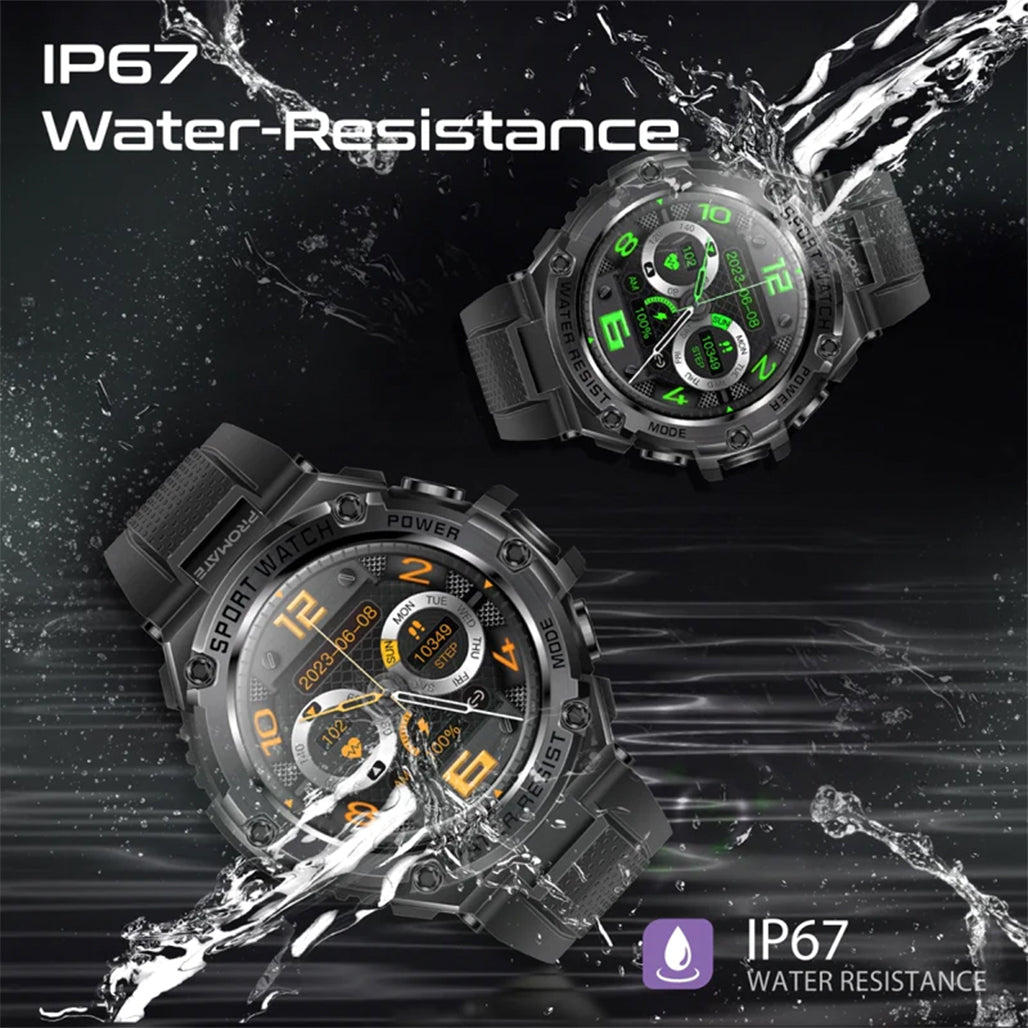 A Photo Of Promate XWatch-R19 Fitness Tracker Smartwatch with Bluetooth Calling | 1.53