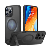 Torras Pstand MagSafe Case for iPhone 16 Pro | Slim, Durable, and Magnetic Case with Adjustable Stand