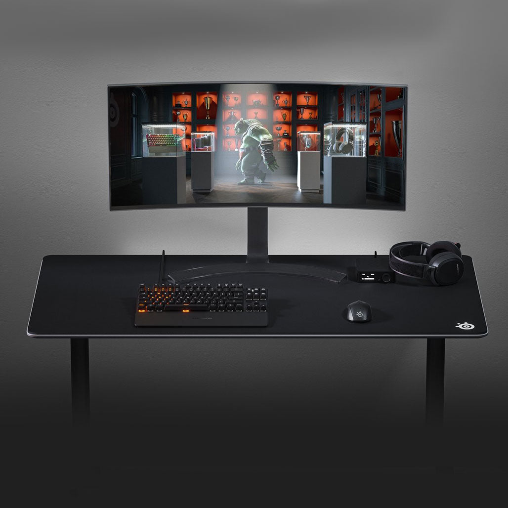 A Photo Of SteelSeries QCK 3XL Gaming Mouse Pad | Extra-Large Cloth Surface for Ultimate Precision | 41458