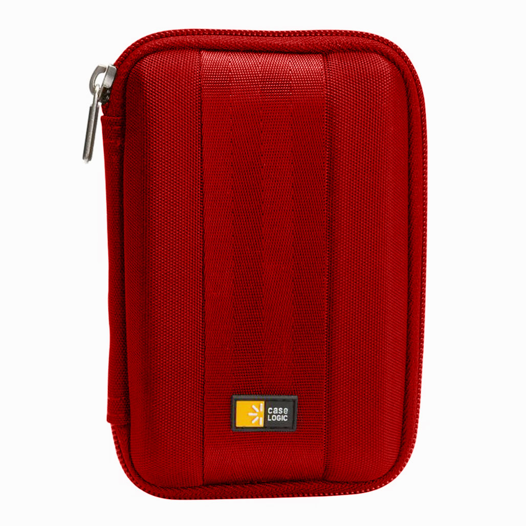 A Photo Of Case Logic Portable Hard Drive Case QHDC-101 - Red