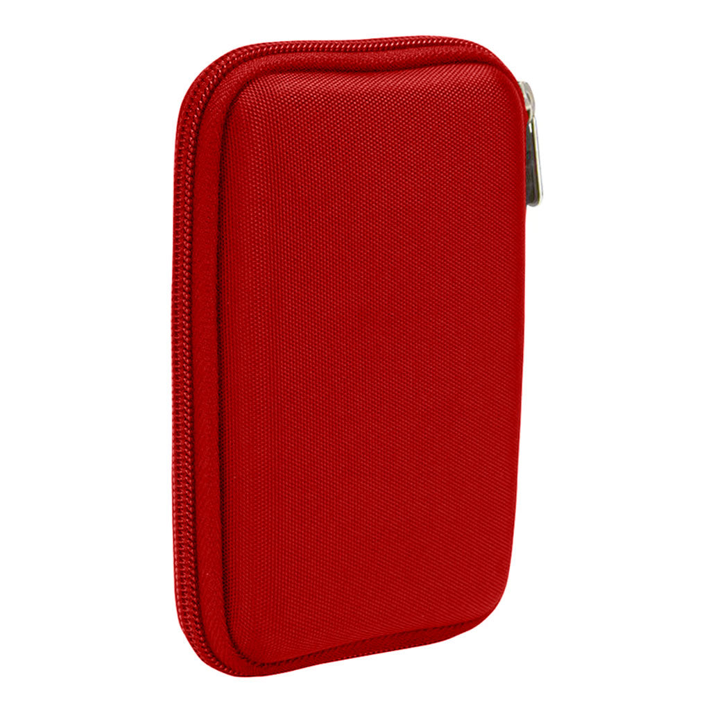 A Photo Of Case Logic Portable Hard Drive Case QHDC-101 - Red