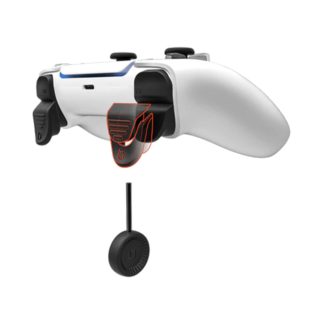 A Photo Of Bionik Pro Kit+ for PlayStation 5 – Gaming Headset, Quickshot Pro Triggers, Phone Holder, USB-C Cable & 6-Port USB Hub