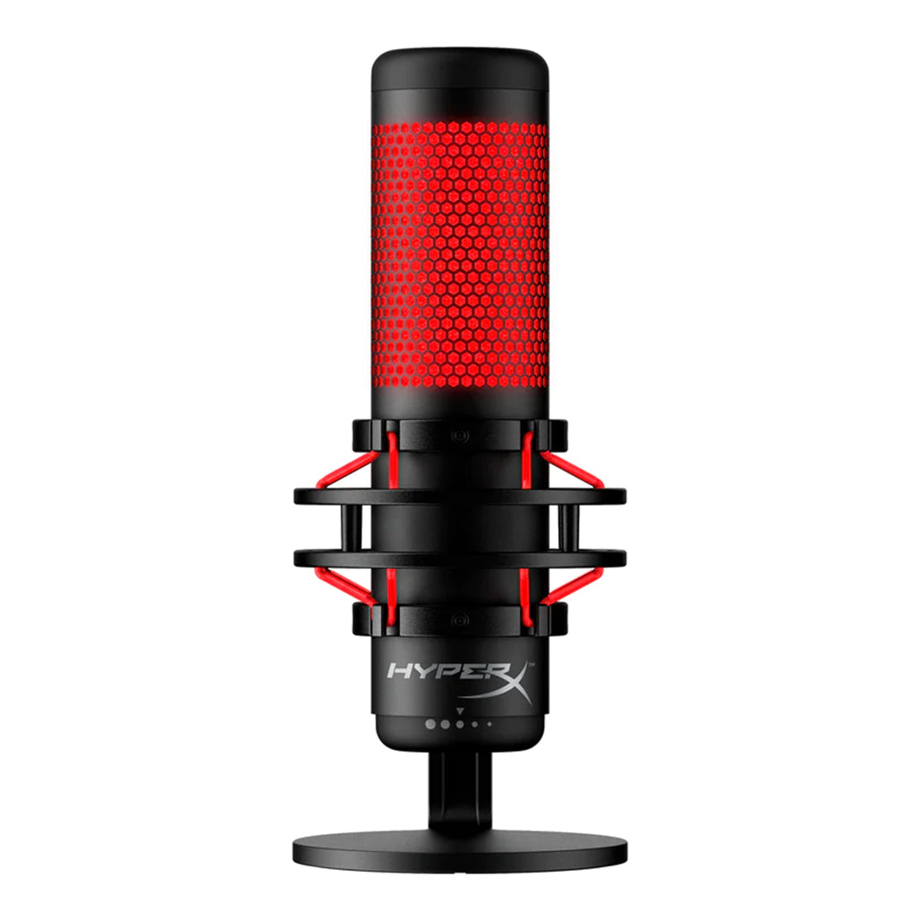 A Photo Of HyperX QuadCast USB Microphone - Black | 4P5P6AA