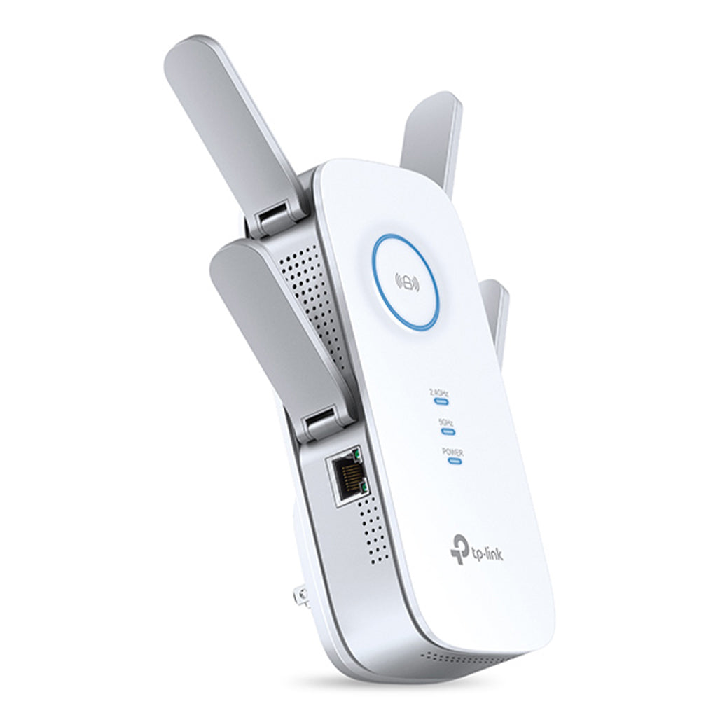 A Photo Of TP-Link RE650 AC2600 Wi-Fi Range Extender | Quad-Antenna, Dual-Band AC2600, MU-MIMO, Gigabit Ethernet
