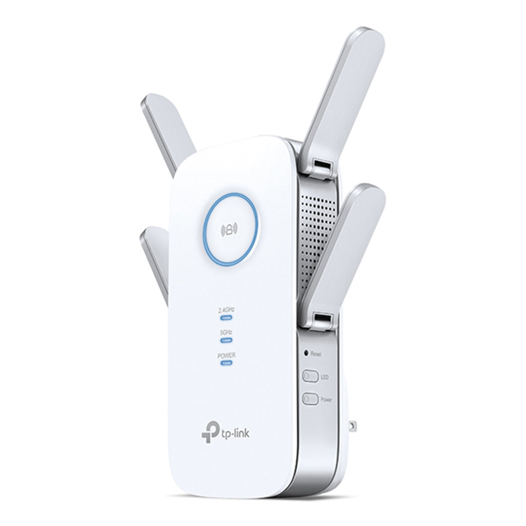 A Photo Of TP-Link RE650 AC2600 Wi-Fi Range Extender | Quad-Antenna, Dual-Band AC2600, MU-MIMO, Gigabit Ethernet