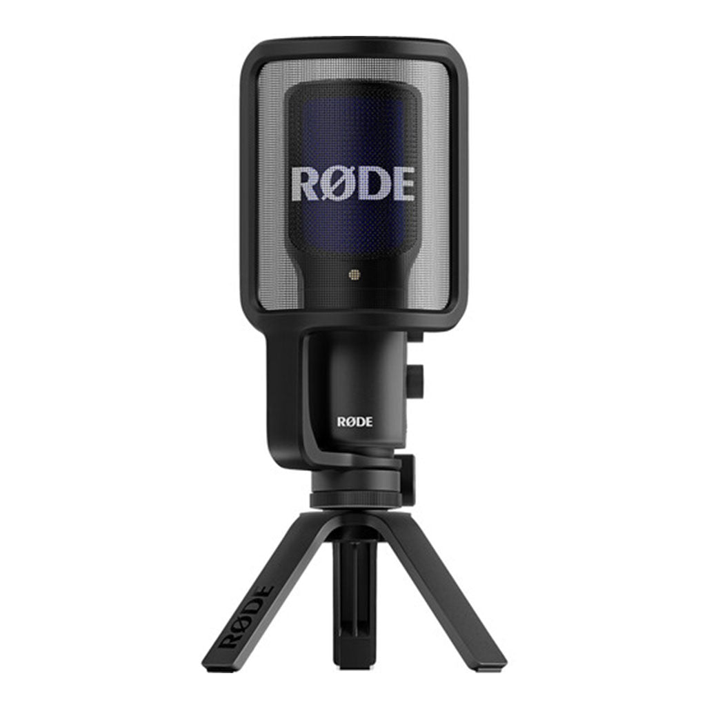 A Photo Of Rode NT-USB+ - Professional USB Microphone for Podcasting, Streaming, and Recording