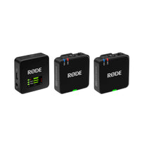 Rode Wireless GO (Gen 3) Compact Wireless Microphone System – Clear Audio, Long Range, and Intelligent Features