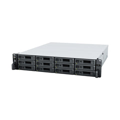 A Photo Of Synology 12-Bay NAS RackStation RS2421+ – High-Performance Data Storage Solution