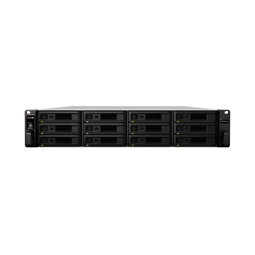A Photo Of Synology RX1217sas 12-Bay NAS Expansion Unit – Scalable Storage Solution