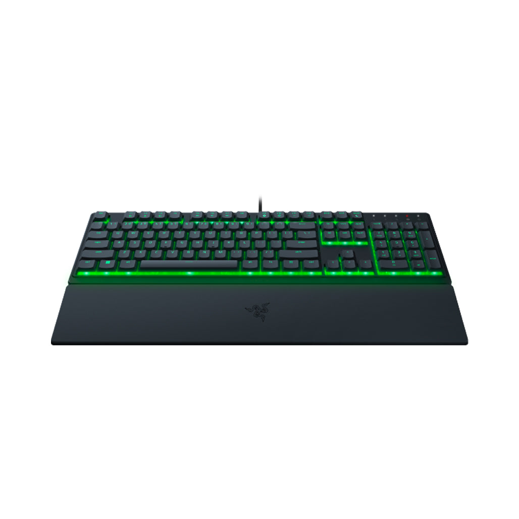 A Photo Of Razer Ornata V3 X – RGB Wired Full-Size Gaming Keyboard with Razer Chroma™ Lighting