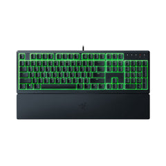 A Photo Of Razer Ornata V3 X – RGB Wired Full-Size Gaming Keyboard with Razer Chroma™ Lighting