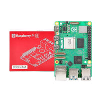 Raspberry Pi 5 Model B 8GB RAM – Quad-Core Arm Cortex-A76, USB 3.0, PCIe 2.0, Dual 4K HDMI, Enhanced Performance