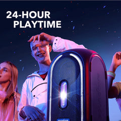 A Photo Of Anker Soundcore Rave+ Bluetooth Party Speaker – Powerful 160W Sound, PartyCast Technology, and 24-Hour Playtime