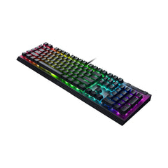 A Photo Of Razer BlackWidow V4 X - Wired Full-Size Mechanical Gaming Keyboard with Green Switches
