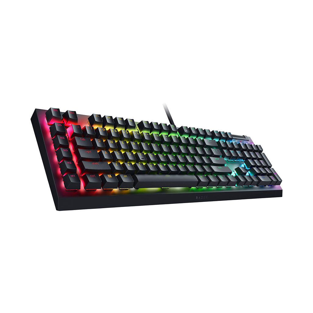 A Photo Of Razer BlackWidow V4 X - Wired Full-Size Mechanical Gaming Keyboard with Green Switches