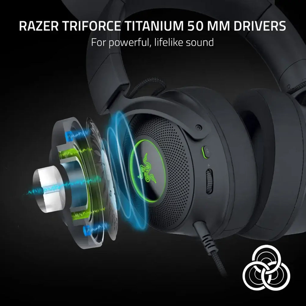 A Photo Of Razer Kraken Kitty V2 PRO - Wired RGB Gaming Headset with Interchangeable Ears and Stream Reactive Lighting