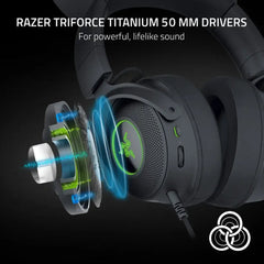 A Photo Of Razer Kraken Kitty V2 PRO - Wired RGB Gaming Headset with Interchangeable Ears and Stream Reactive Lighting