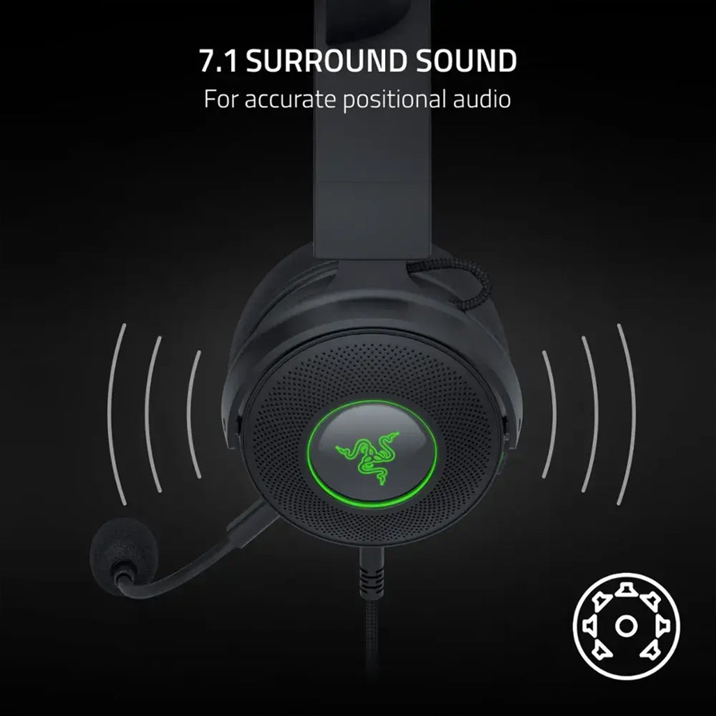 A Photo Of Razer Kraken Kitty V2 PRO - Wired RGB Gaming Headset with Interchangeable Ears and Stream Reactive Lighting