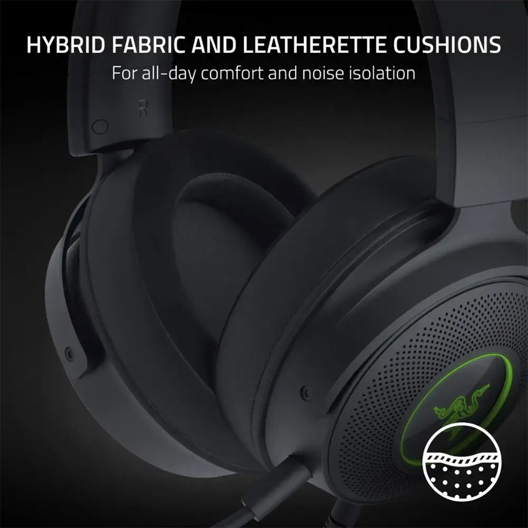 A Photo Of Razer Kraken Kitty V2 PRO - Wired RGB Gaming Headset with Interchangeable Ears and Stream Reactive Lighting